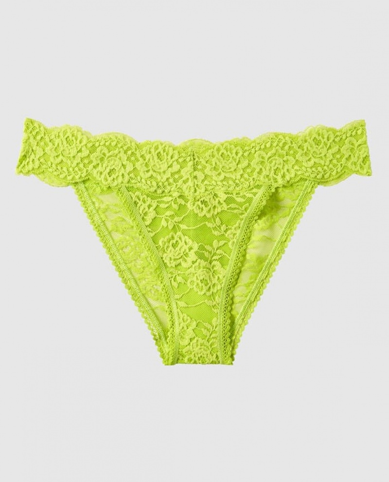 Ropa Interior La Senza High Leg Cheeky Panty Mujer Limelight | bUJWKsqd