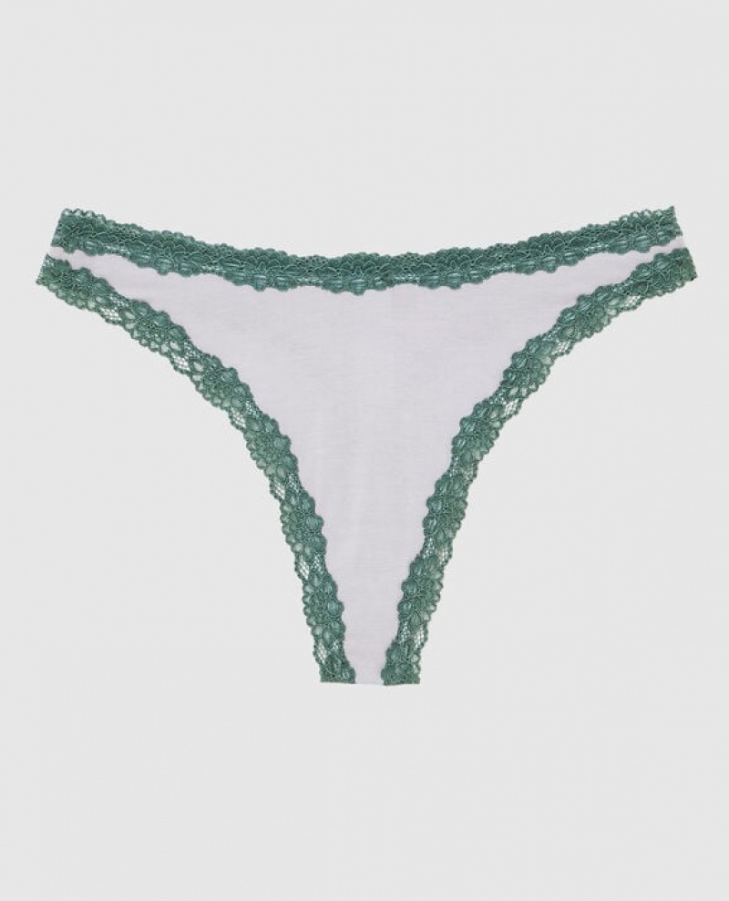 Ropa Interior La Senza High Leg Tanga Panty Mujer Gris | XG5yNpuJ