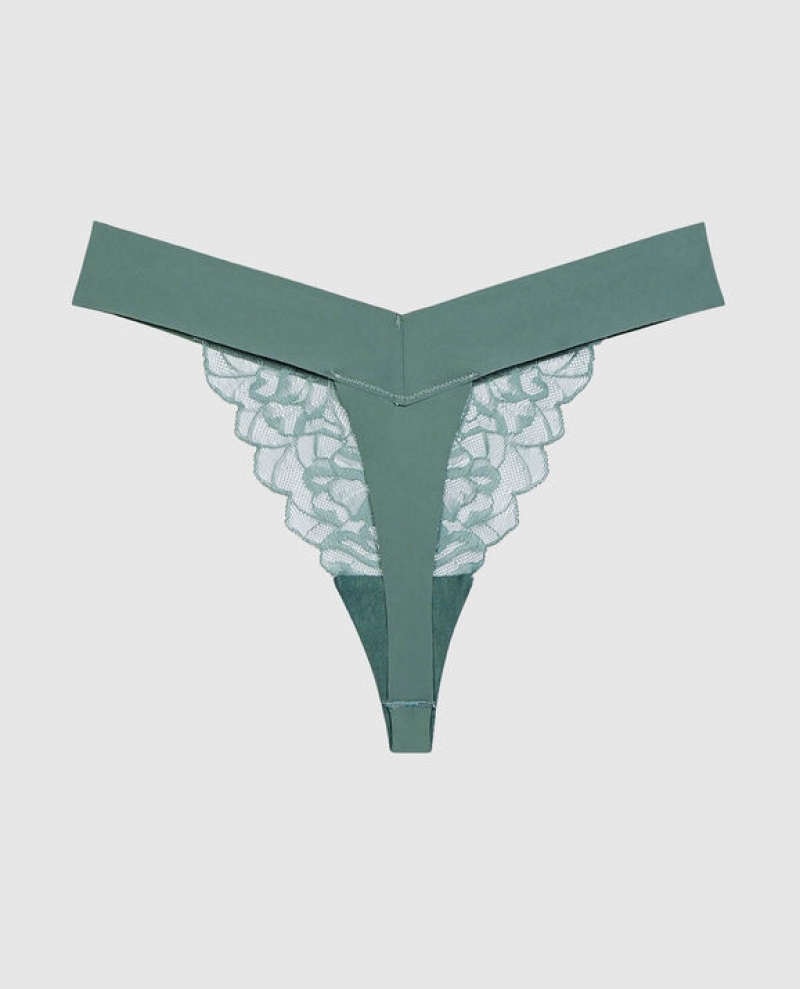 Ropa Interior La Senza High Leg Tanga Panty Mujer Verde Menta | p40ZneoK