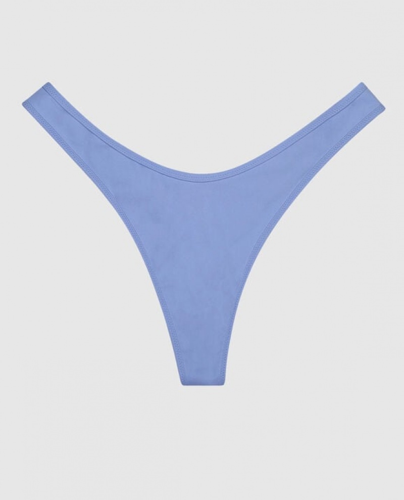 Ropa Interior La Senza High Leg Tanga Panty Mujer Azules | Ls8h4xiA