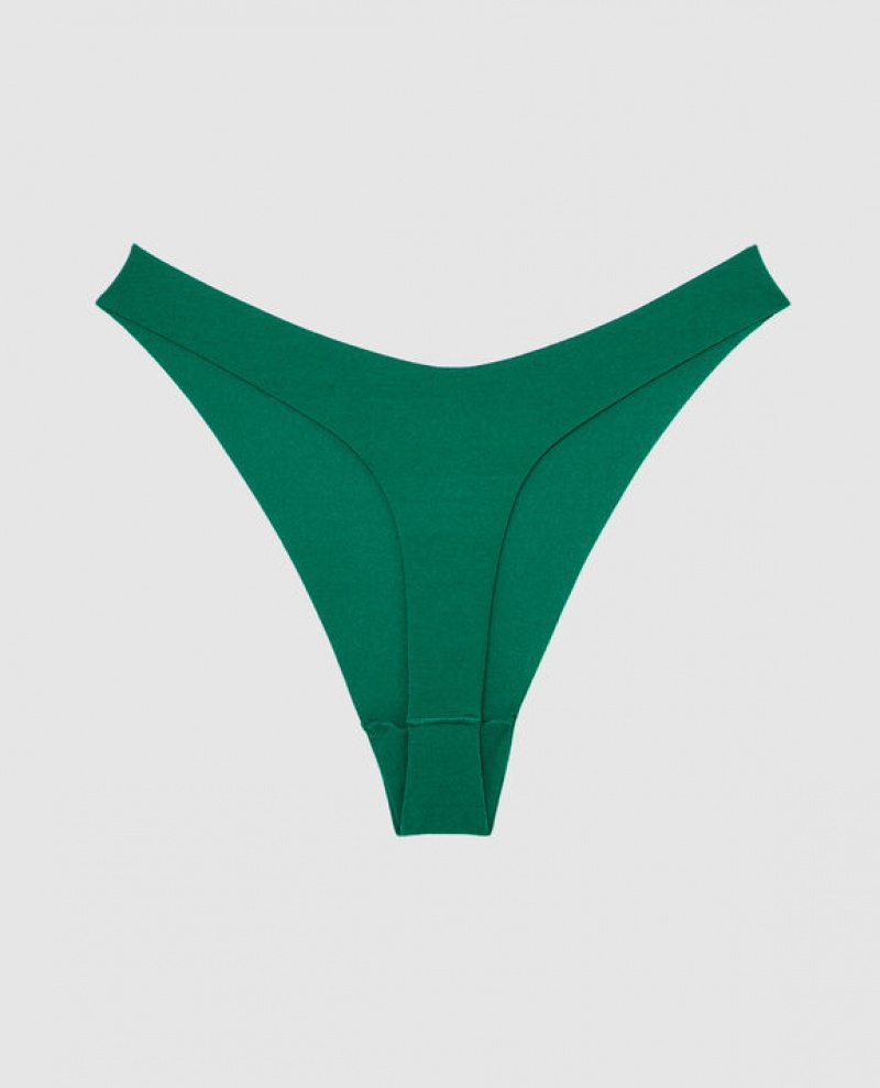 Ropa Interior La Senza High Leg Tanga Panty Mujer Verde | PMF4clIz