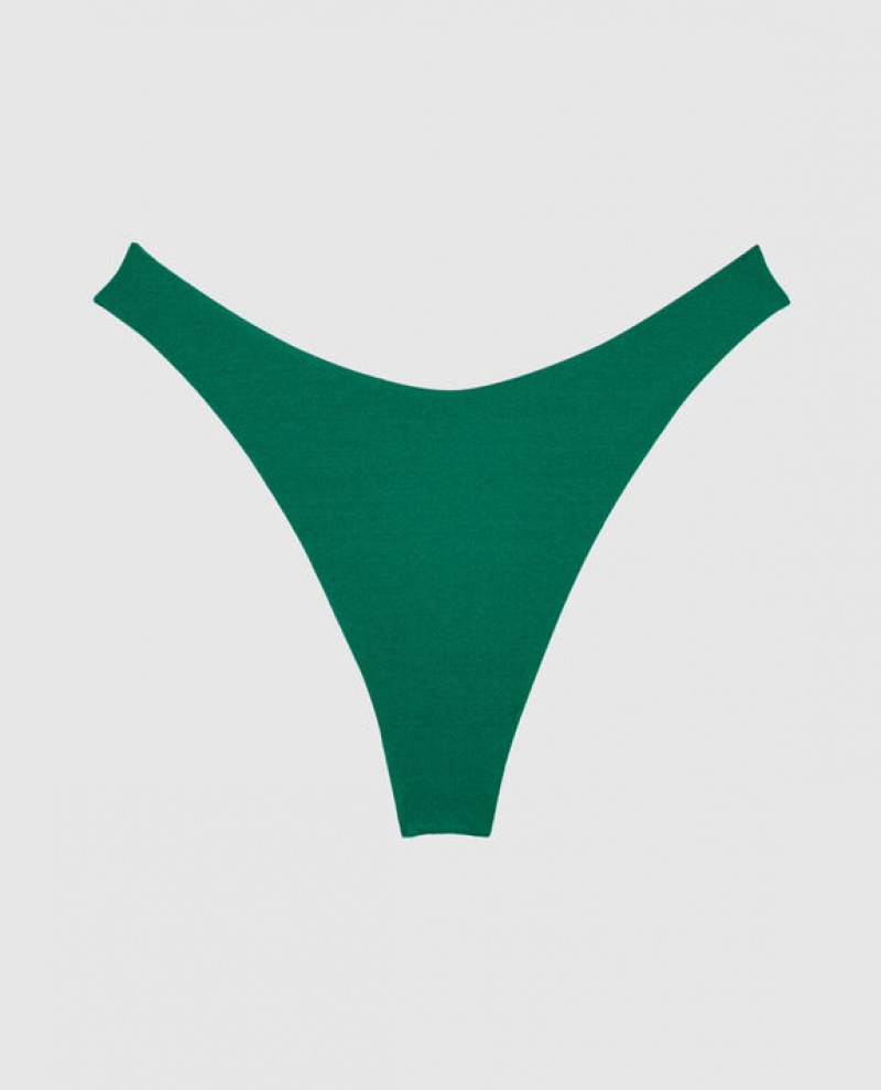 Ropa Interior La Senza High Leg Tanga Panty Mujer Verde | PMF4clIz