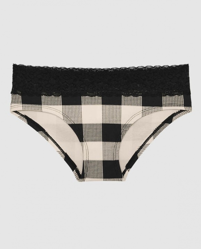 Ropa Interior La Senza Hipster Panty Mujer Festive Check | 8UGwjvaG