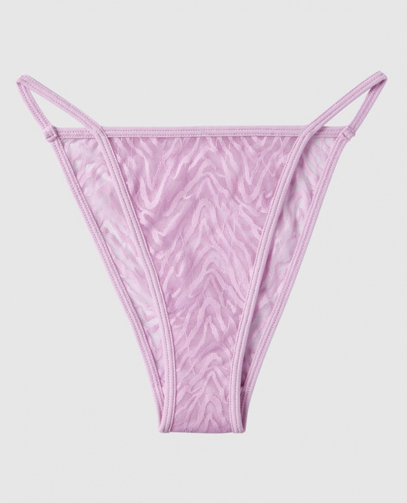 Ropa Interior La Senza Mini Cheeky Panty Mujer Moradas | nT45Z3f1