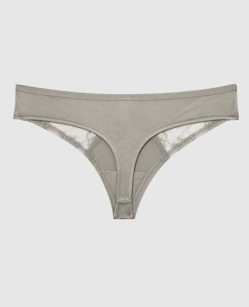 Ropa Interior La Senza Tanga Panty Mujer Plateadas | bXwS6oTz