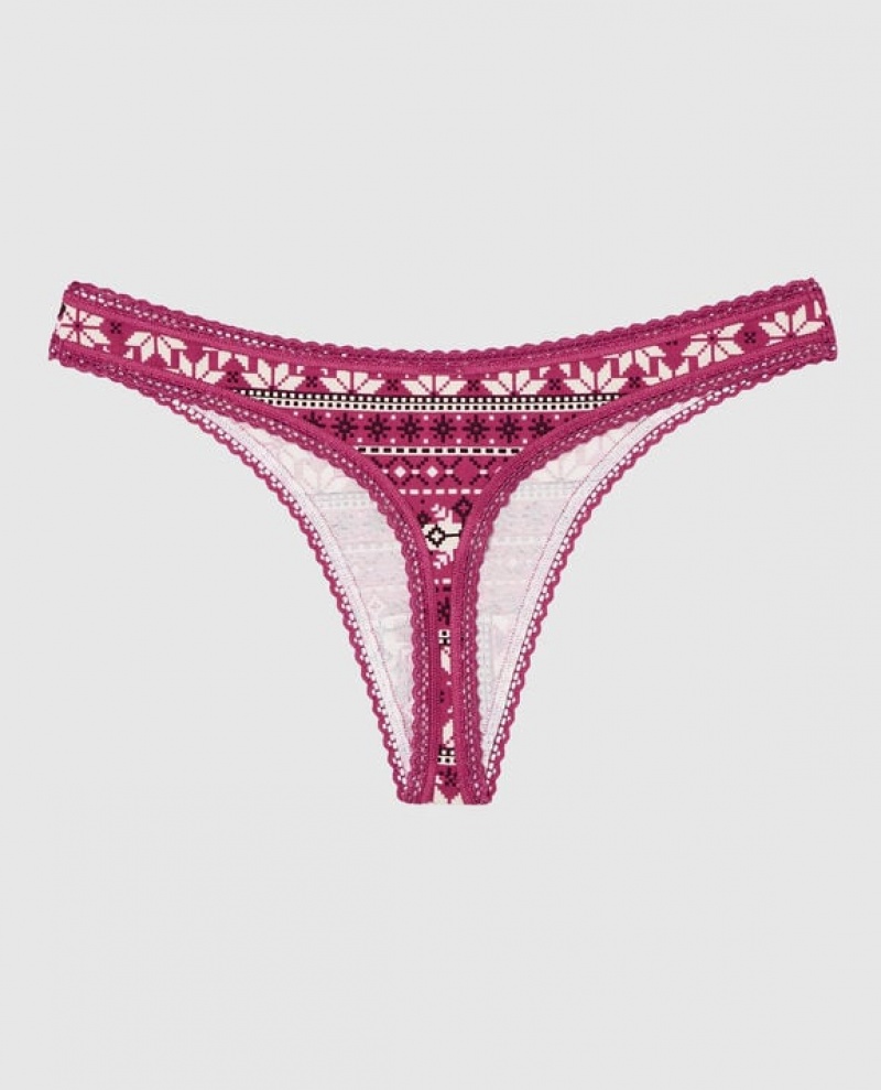 Ropa Interior La Senza Tanga Panty Mujer Rosas | bl4YvKId