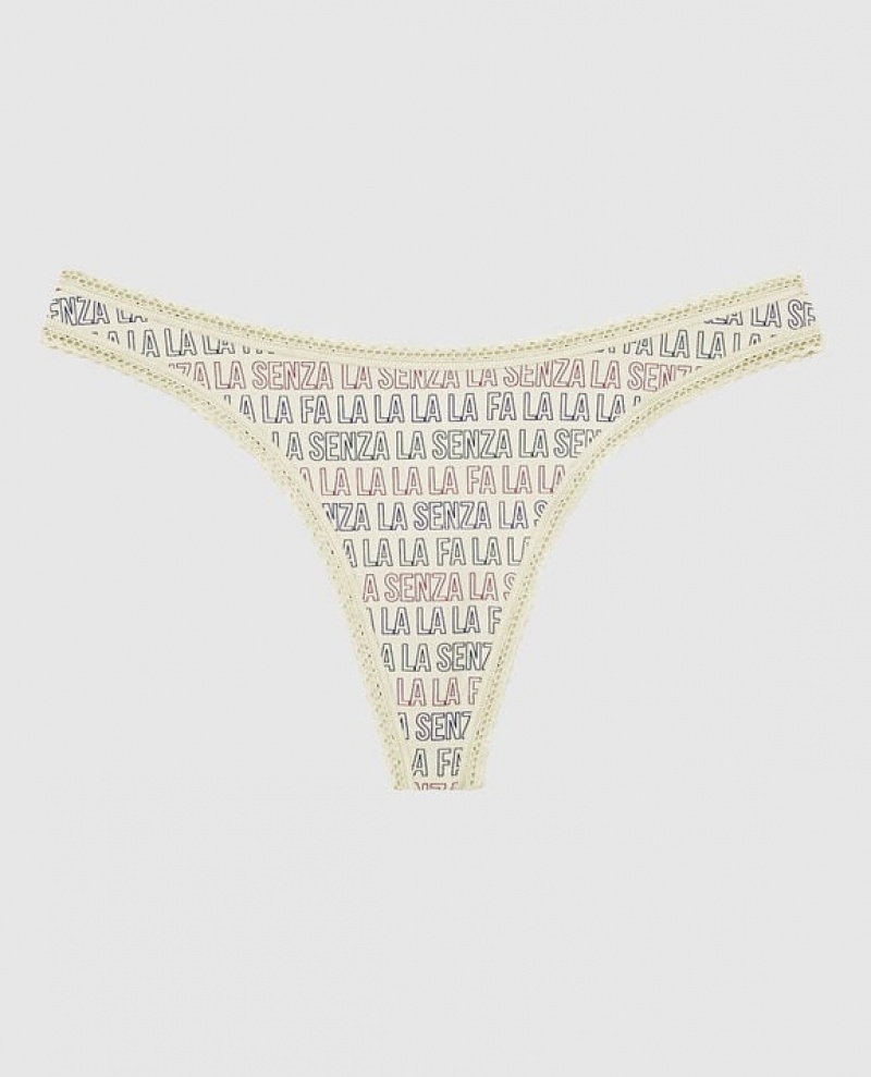 Ropa Interior La Senza Tanga Panty Mujer Festive LaSenza | 4zxP1BE2