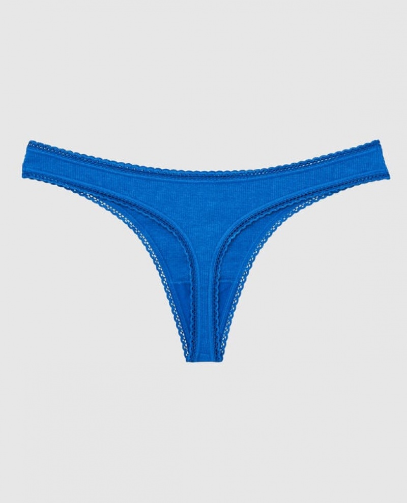 Ropa Interior La Senza Tanga Panty Mujer Azules Oscuro | ZmmCekDs