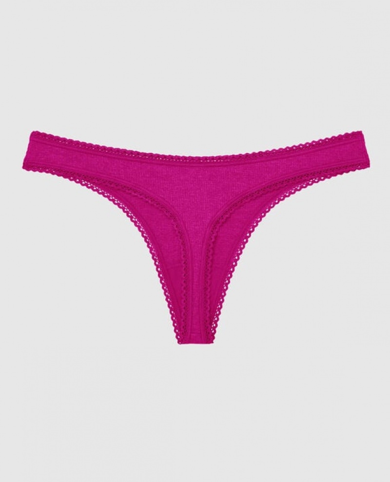 Ropa Interior La Senza Tanga Panty Mujer Rosas | 0D0AmvRZ