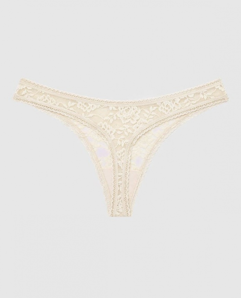 Ropa Interior La Senza Tanga Panty Mujer Pearl | Ty4cB6mx