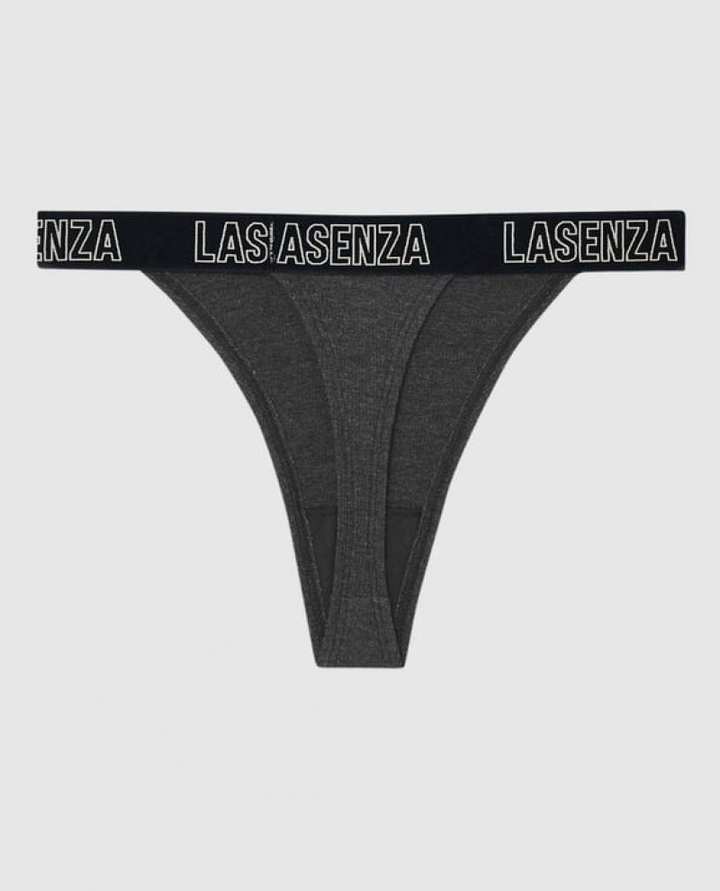 Ropa Interior La Senza Tanga Panty Mujer Negras | l6pyFilE