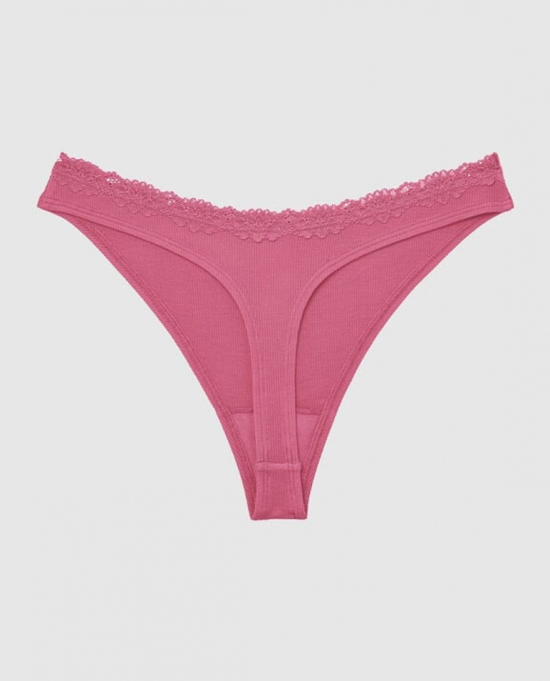 Ropa Interior La Senza Tanga Panty Mujer Rosas | uW4zqQDm