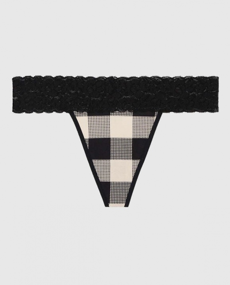 Ropa Interior La Senza Tanga Panty Mujer Festive Check | WXGufydI