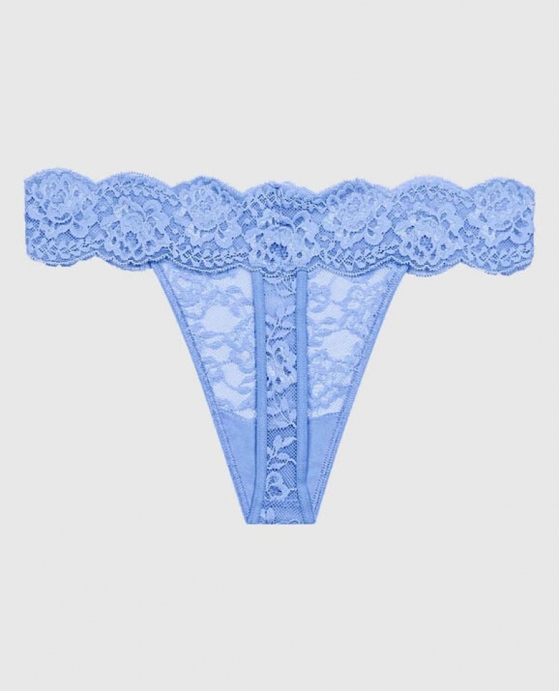 Ropa Interior La Senza Tanga Panty Mujer Azules | m7AUPOUO