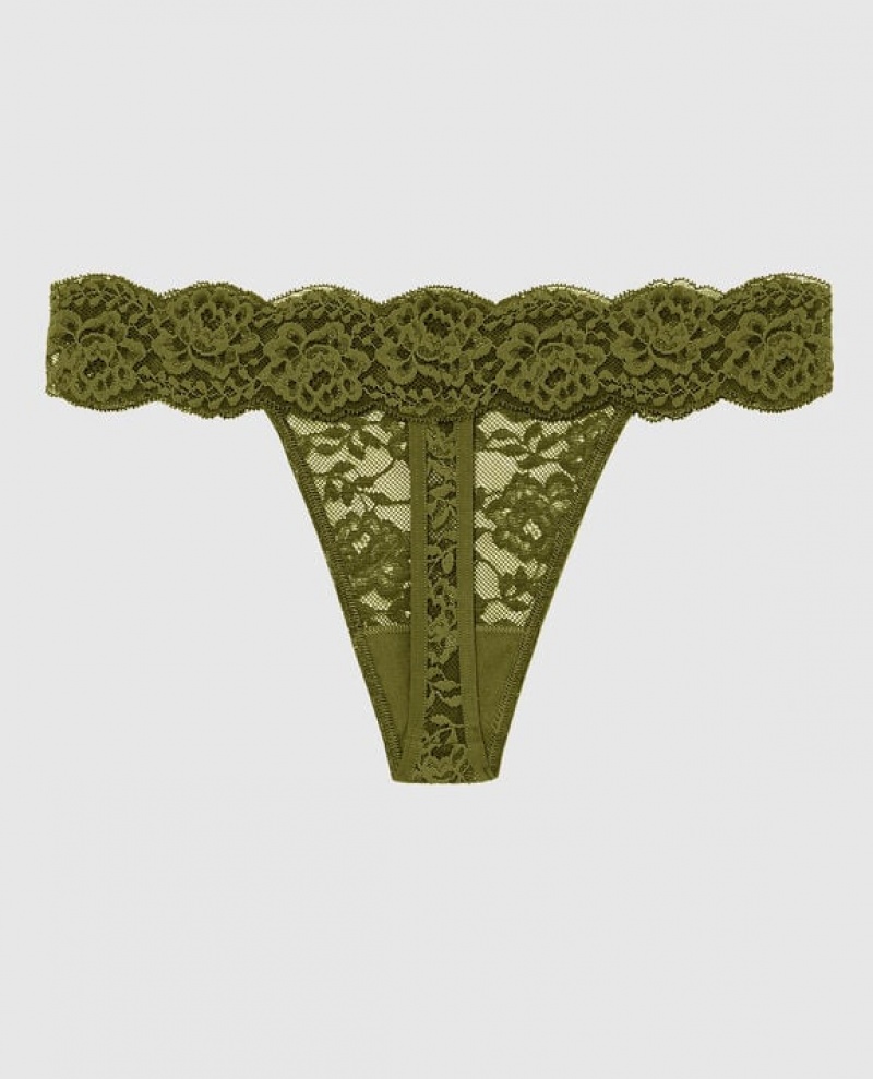 Ropa Interior La Senza Tanga Panty Mujer Avocado | F6yAcigz