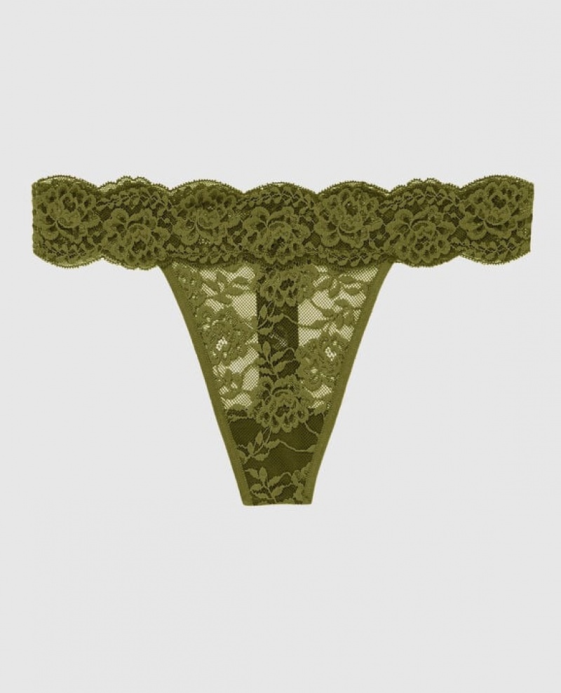 Ropa Interior La Senza Tanga Panty Mujer Avocado | F6yAcigz