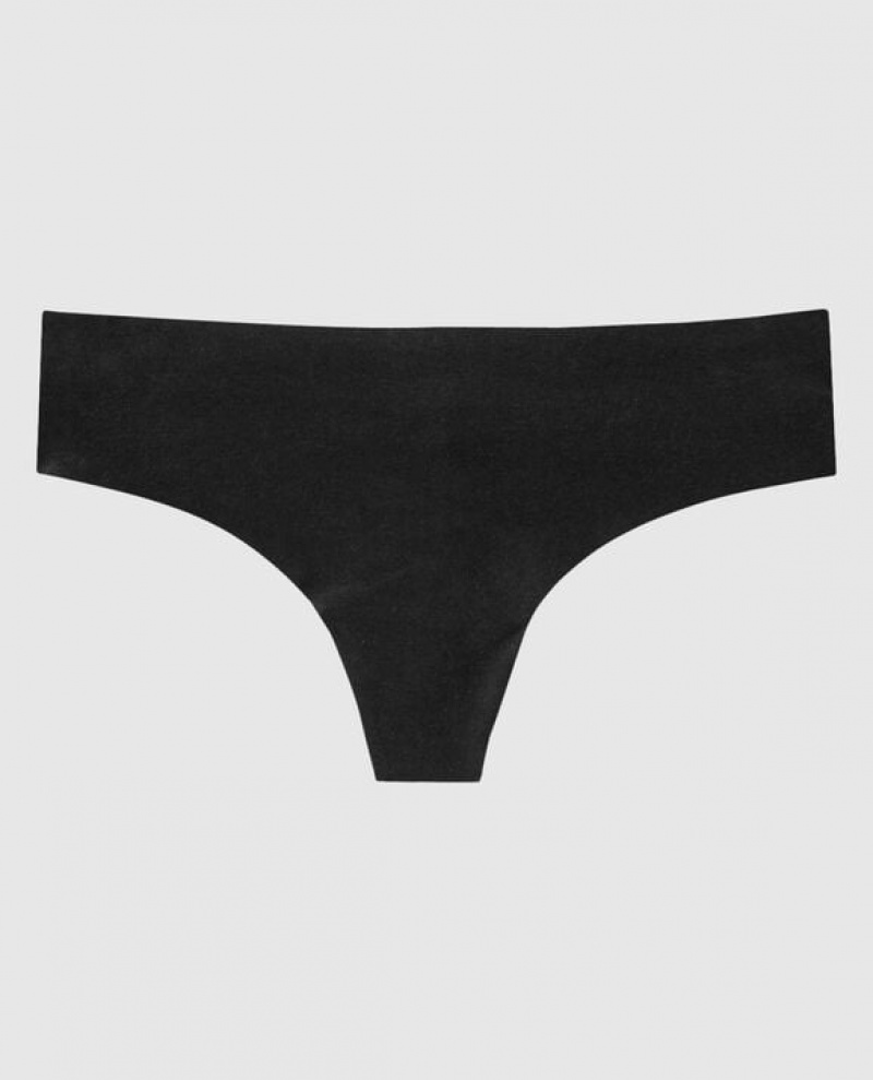 Ropa Interior La Senza Tanga Panty Mujer Negras | hWHmgAjo