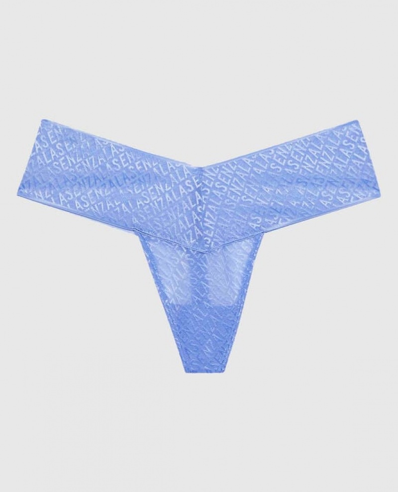 Ropa Interior La Senza Tanga Panty Mujer Azules | n139MpPt