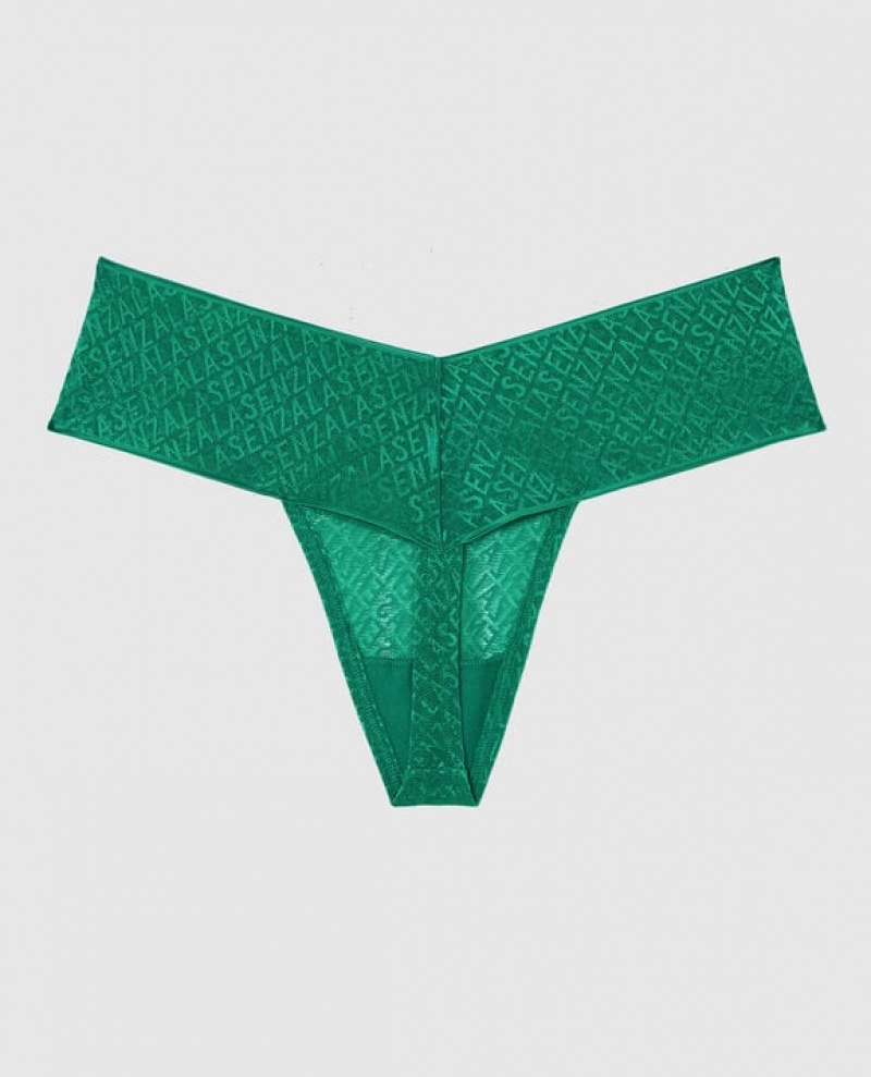 Ropa Interior La Senza Tanga Panty Mujer Verde | ope8Cu6x