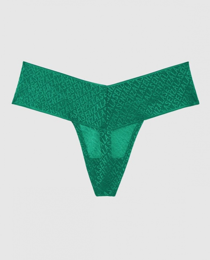 Ropa Interior La Senza Tanga Panty Mujer Verde | ope8Cu6x