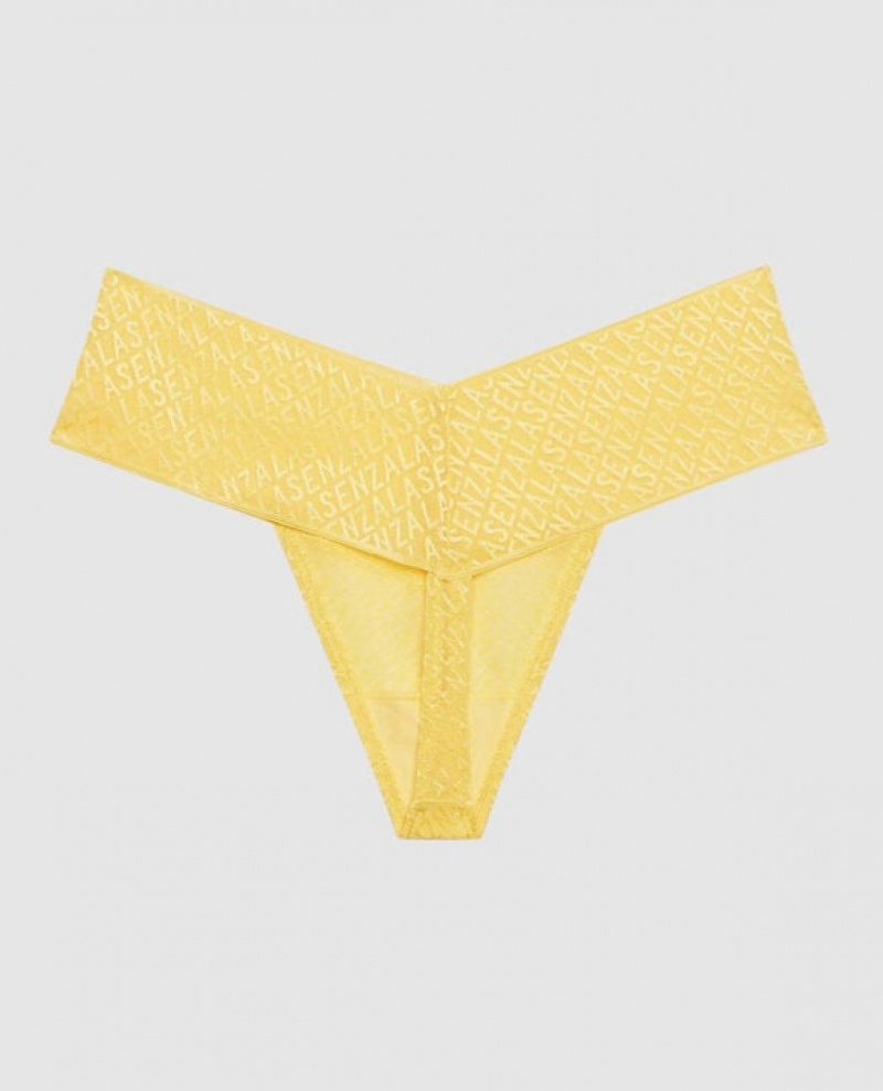 Ropa Interior La Senza Tanga Panty Mujer Creme | U43BSLB7