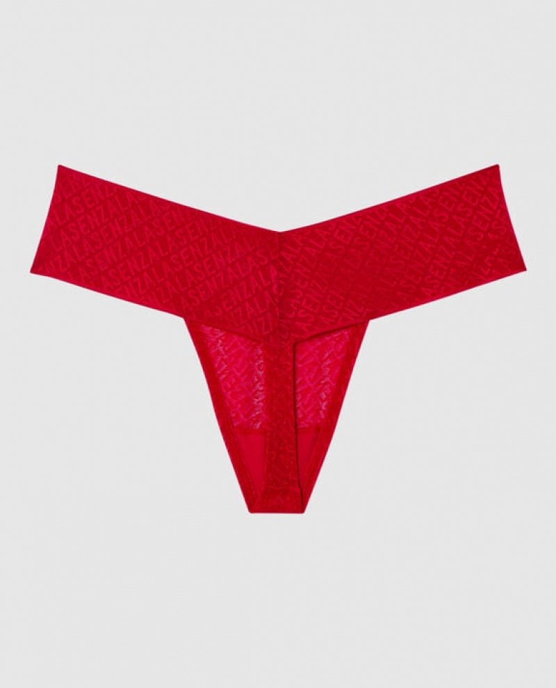 Ropa Interior La Senza Tanga Panty Mujer Rojas | 3VydZsNX