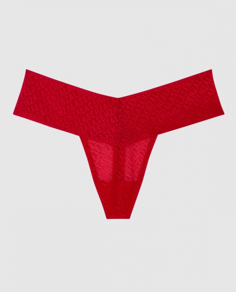 Ropa Interior La Senza Tanga Panty Mujer Rojas | 3VydZsNX