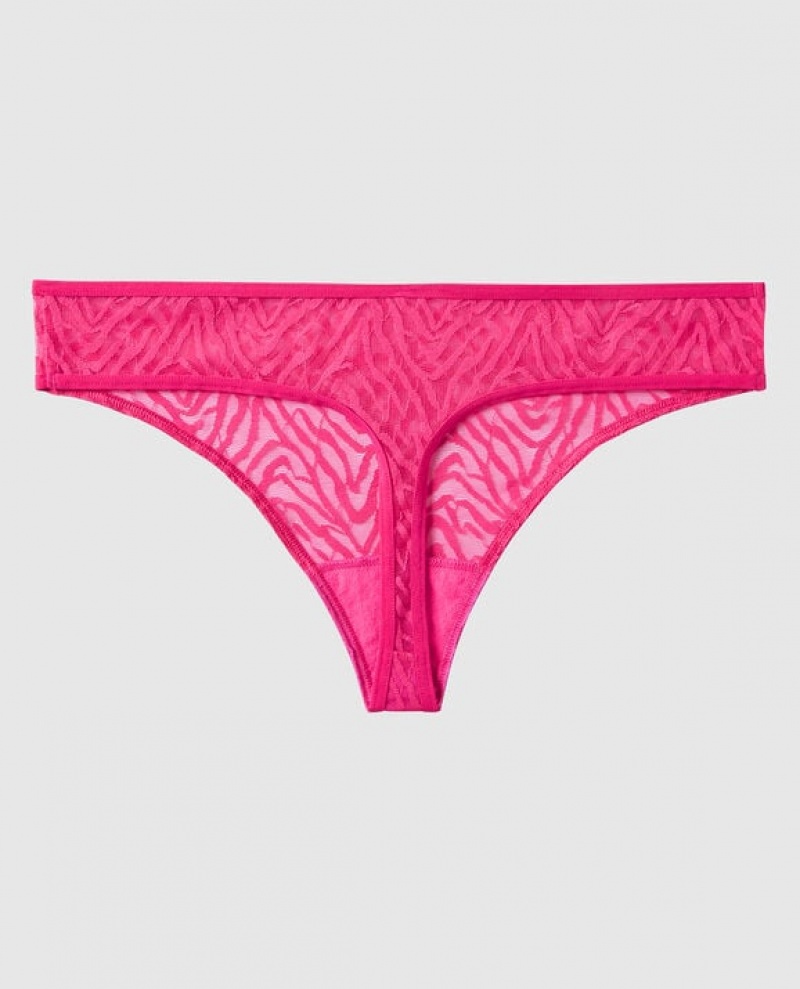 Ropa Interior La Senza Tanga Panty Mujer Rosas | 0CbEz8KP