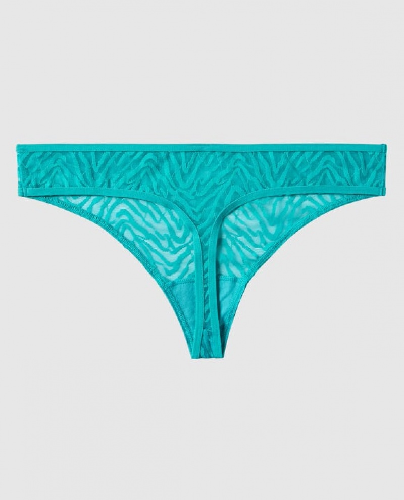 Ropa Interior La Senza Tanga Panty Mujer Turquesa | 7e9GljAh