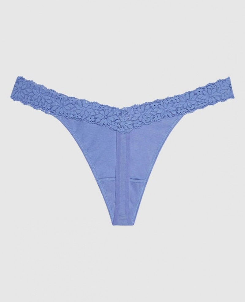 Ropa Interior La Senza Tanga Panty Mujer Azules | QobyhIt7