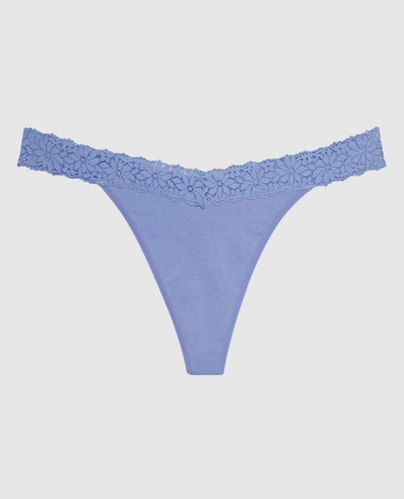 Ropa Interior La Senza Tanga Panty Mujer Azules | QobyhIt7