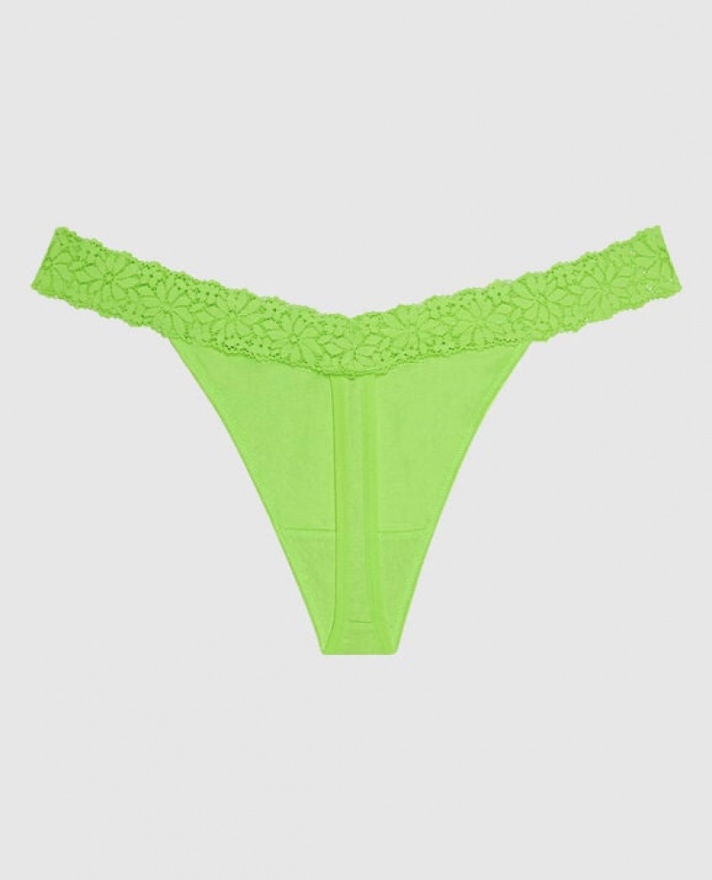 Ropa Interior La Senza Tanga Panty Mujer Verde Claro | Cdy05T4h