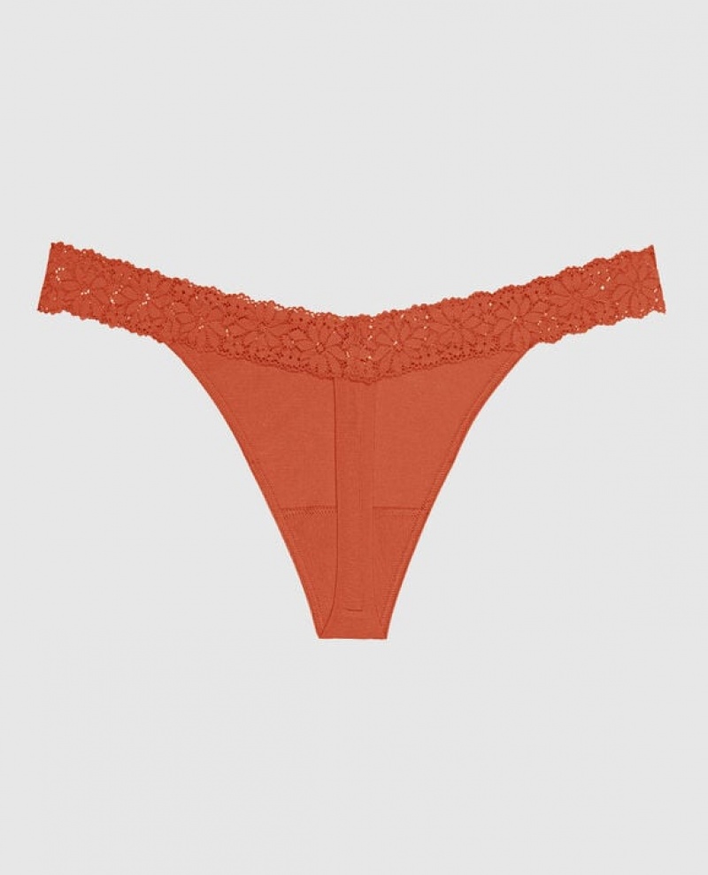 Ropa Interior La Senza Tanga Panty Mujer Terra Cotta | FWWrGhXP