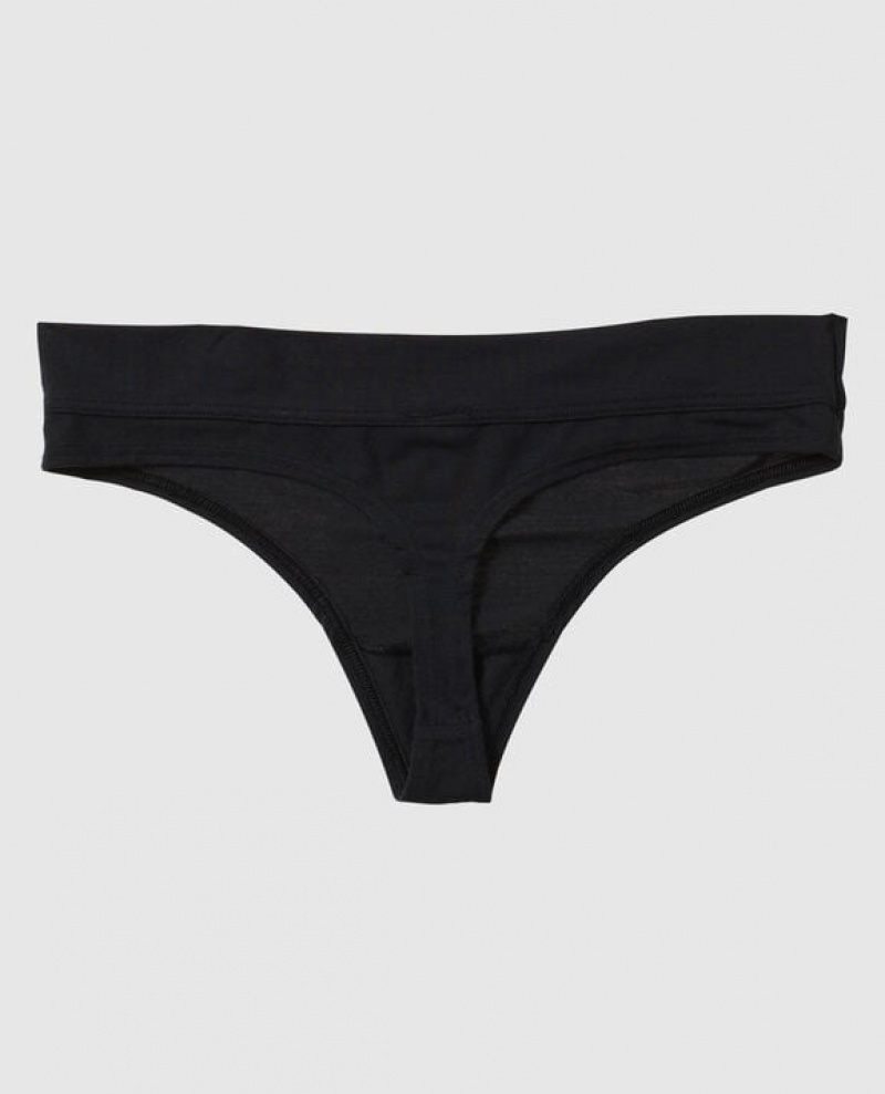 Ropa Interior La Senza Tanga Panty Mujer Negras | dB26Ieyg