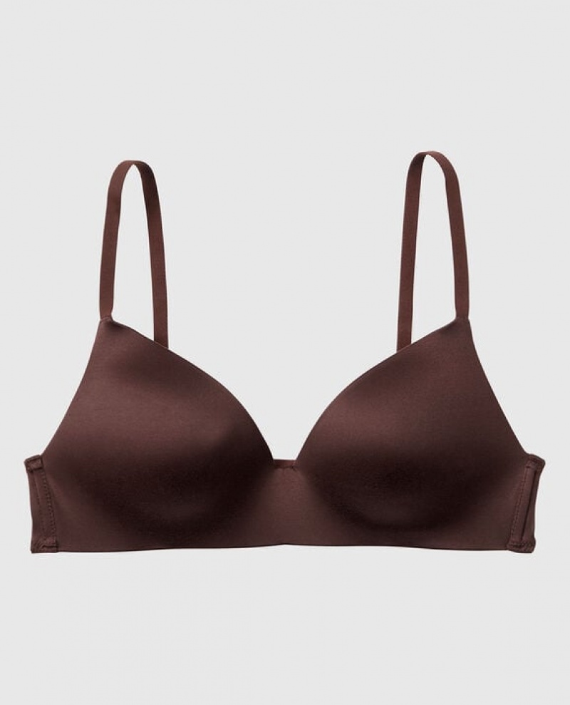 Bras La Senza Light Push Up Wireless Mujer Beige | PDiaXMgf