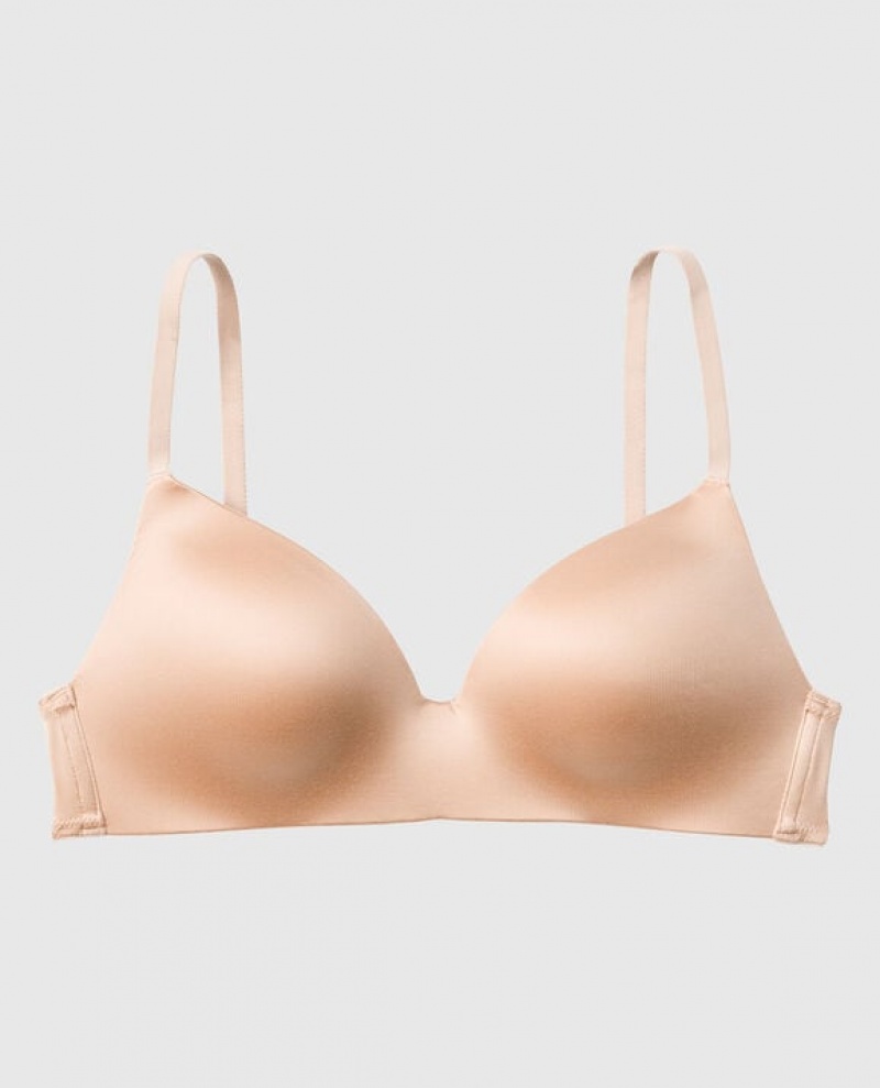 Bras La Senza Light Push Up Wireless Mujer Rosas Marrones | kLqcSWOz