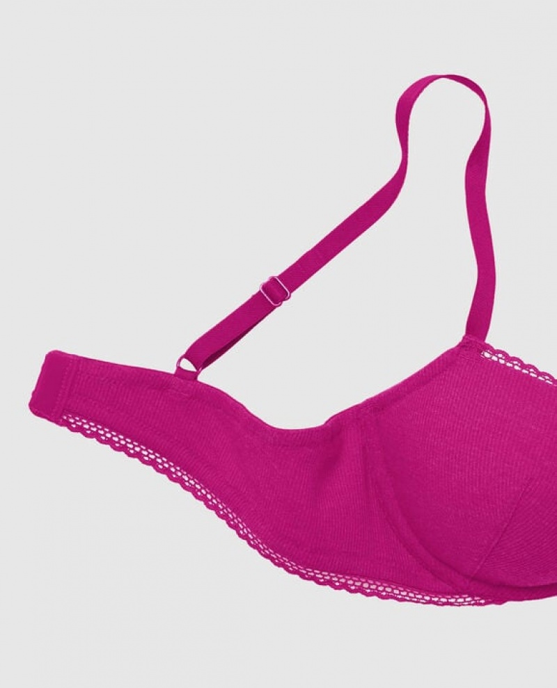 Bras La Senza Lightly Forro Demi Mujer Rosas | oG5wmWXA