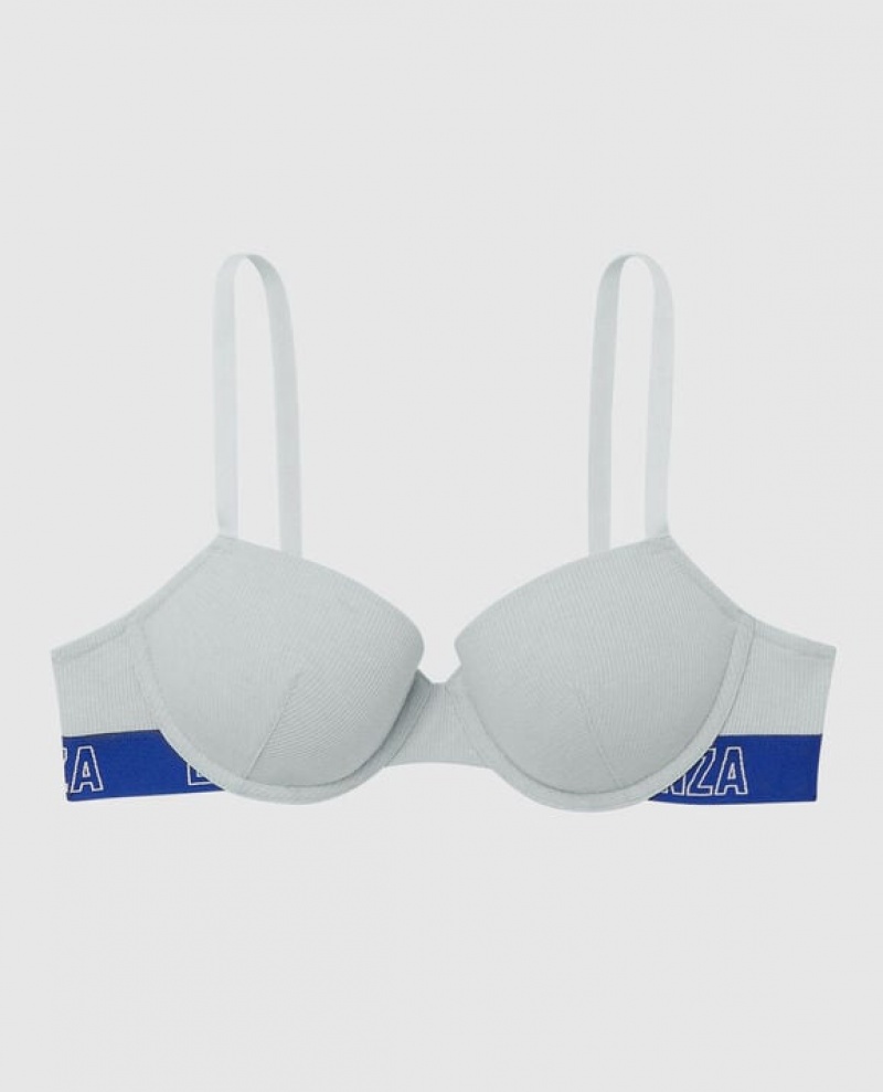 Bras La Senza Lightly Forro Demi Mujer Gris | 3pdGWGvh