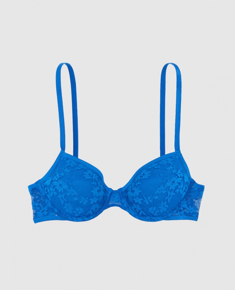 Bras La Senza Lightly Forro Demi Mujer Azules Oscuro | nWzJS0IC