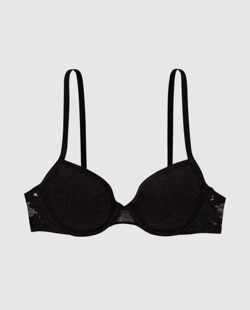 Bras La Senza Lightly Forro Demi Mujer Negras | OPmoA6fH