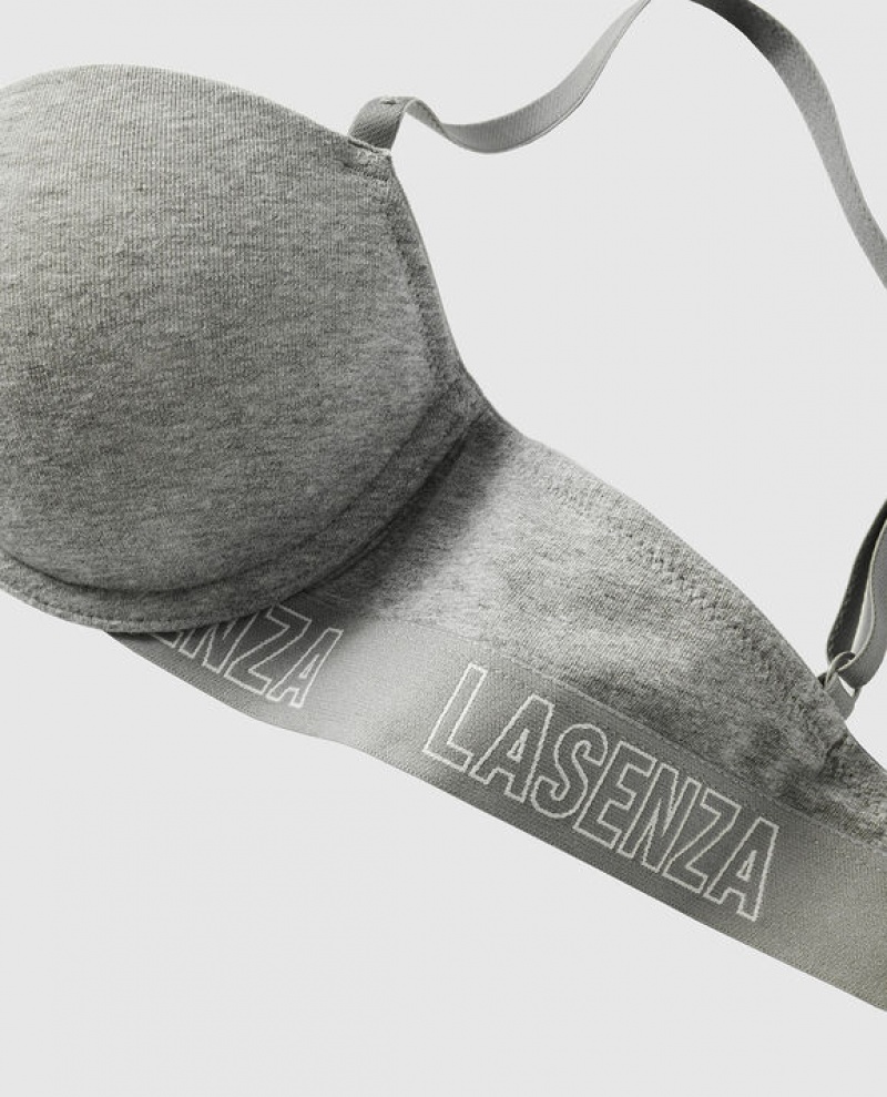 Bras La Senza Lightly Forro Demi Mujer Gris | NyNVp0RL