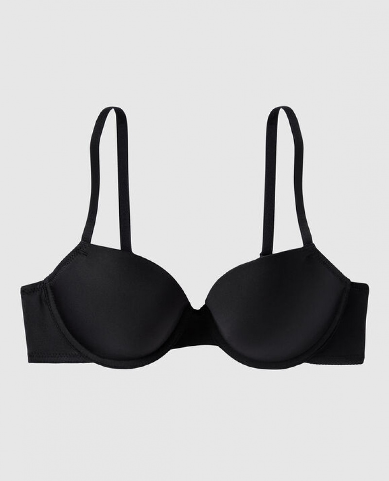 Bras La Senza Lightly Forro Demi Mujer Negras | 223jgRzS