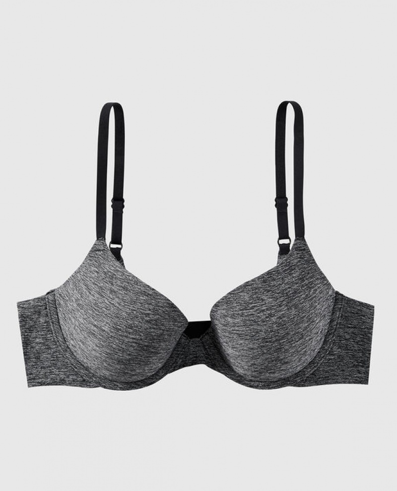 Bras La Senza Lightly Forro Demi Mujer Negras | x11WK1Bn