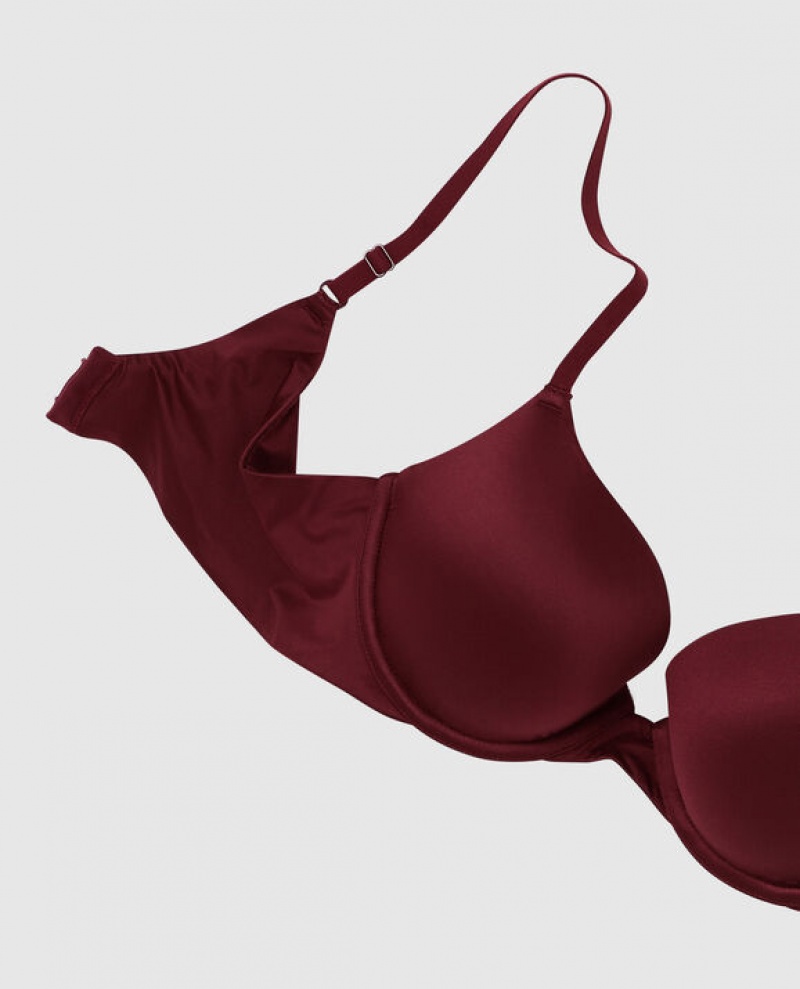 Bras La Senza Lightly Forro Demi Mujer Rojas Burdeos | 4cvjHRdk