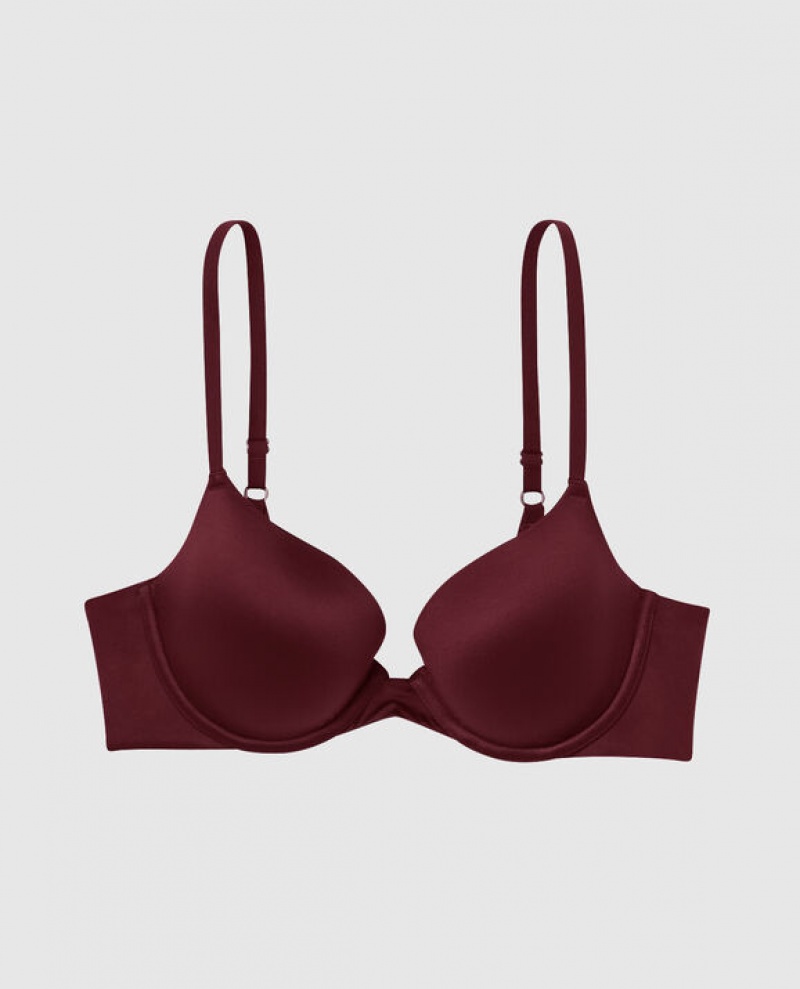 Bras La Senza Lightly Forro Demi Mujer Rojas Burdeos | 4cvjHRdk