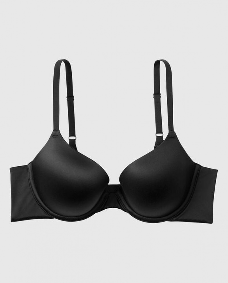 Bras La Senza Lightly Forro Demi Mujer Negras | C14c6o6a