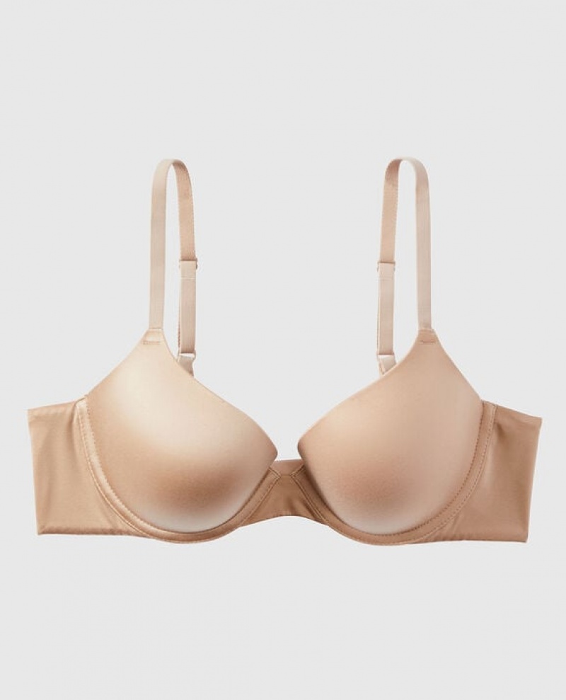 Bras La Senza Lightly Forro Demi Mujer Rosetan | EDCGVhFw