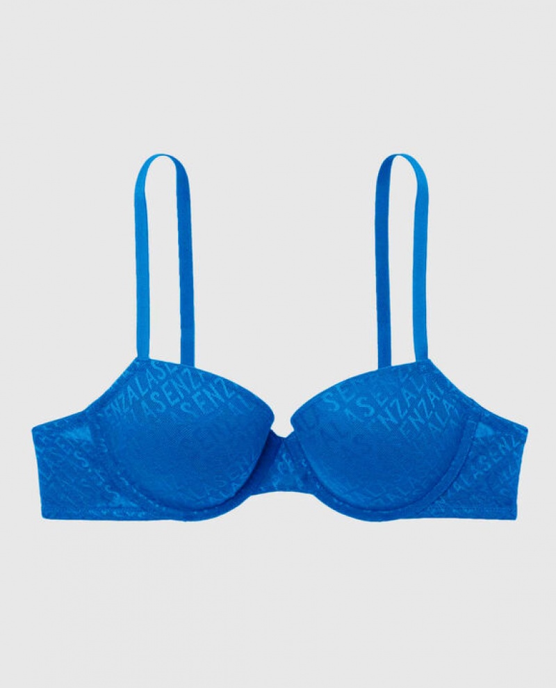 Bras La Senza Lightly Forro Demi Mujer Azules Oscuro | HfgND1es