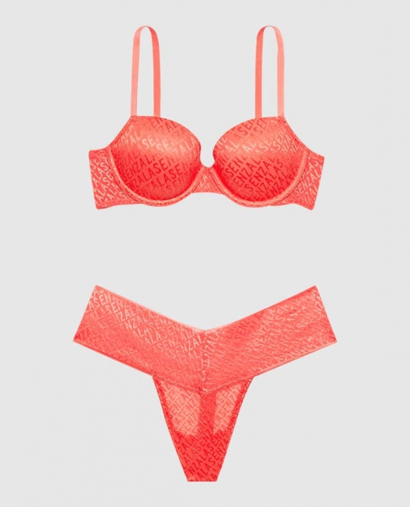 Bras La Senza Lightly Forro Demi Mujer Rojas | dshoblfW