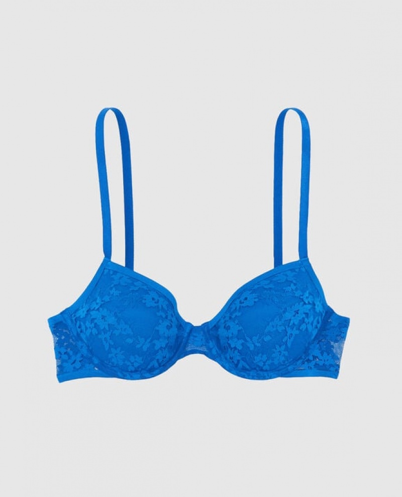 Bras La Senza Lightly Forro Demi Mujer Azules Oscuro | jp302Jnt